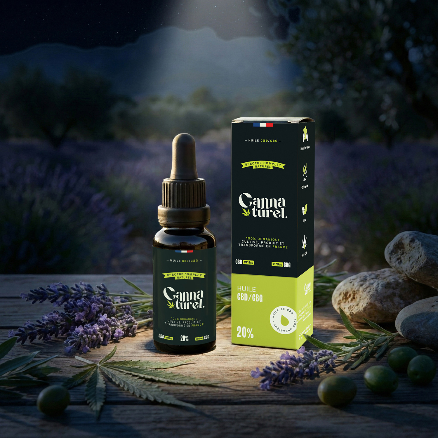 Huile CBD Full Spectrum 20%